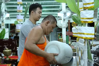 ประมวลภาพพิธีอธิษฐานจิตเดี่ยว หลวงพ่ออิฏฐ์ วัดจุฬามณี ปี ๒๕๕๙