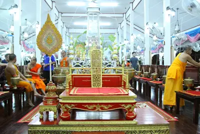 ประมวลภาพพิธีอธิษฐานจิตเดี่ยว หลวงพ่ออิฏฐ์ วัดจุฬามณี ปี ๒๕๕๙