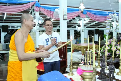 ประมวลภาพพิธีอธิษฐานจิตเดี่ยว หลวงพ่ออิฏฐ์ วัดจุฬามณี ปี ๒๕๕๙