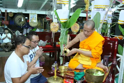 ประมวลภาพพิธีอธิษฐานจิตเดี่ยว หลวงพ่ออิฏฐ์ วัดจุฬามณี ปี ๒๕๕๙