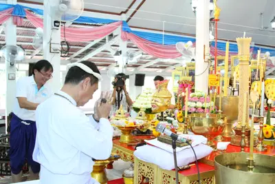 ประมวลภาพพิธีไหว้ครูบูรพาจารย์ วัดจุฬามณี ปี ๒๕๕๙