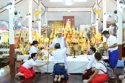 ประมวลภาพพิธีไหว้ครูบูรพาจารย์ วัดจุฬามณี ปี ๒๕๕๙