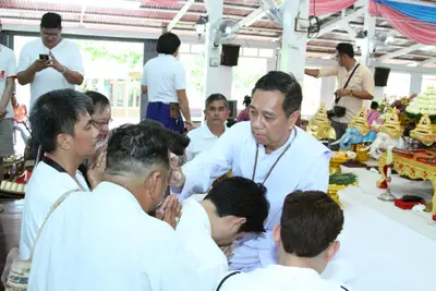 ประมวลภาพพิธีไหว้ครูบูรพาจารย์ วัดจุฬามณี ปี ๒๕๕๙