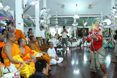 ประมวลภาพพิธีไหว้ครูบูรพาจารย์ วัดจุฬามณี ปี ๒๕๕๙