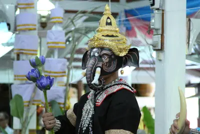 ประมวลภาพพิธีไหว้ครูบูรพาจารย์ วัดจุฬามณี ปี ๒๕๕๙