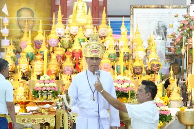 ประมวลภาพพิธีไหว้ครูบูรพาจารย์ วัดจุฬามณี ปี ๒๕๕๙