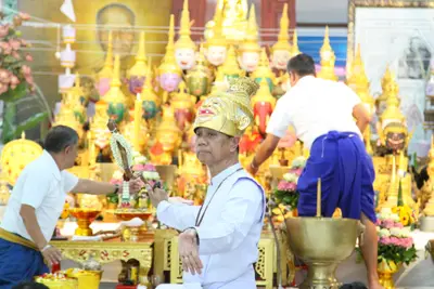ประมวลภาพพิธีไหว้ครูบูรพาจารย์ วัดจุฬามณี ปี ๒๕๕๙