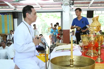 ประมวลภาพพิธีไหว้ครูบูรพาจารย์ วัดจุฬามณี ปี ๒๕๕๙