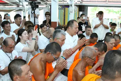 ประมวลภาพพิธีไหว้ครูบูรพาจารย์ วัดจุฬามณี ปี ๒๕๕๙