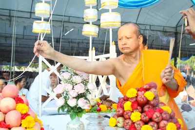 ประมวลภาพพิธีพุทธาภิเษกและสวดภาณยักษ์ วัดจุฬามณี ปี ๒๕๕๙