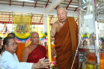 ประมวลภาพพิธีพุทธาภิเษกและสวดภาณยักษ์ วัดจุฬามณี ปี ๒๕๕๙