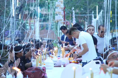 ประมวลภาพพิธีพุทธาภิเษกและสวดภาณยักษ์ วัดจุฬามณี ปี ๒๕๕๙