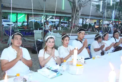 ประมวลภาพพิธีพุทธาภิเษกและสวดภาณยักษ์ วัดจุฬามณี ปี ๒๕๕๙