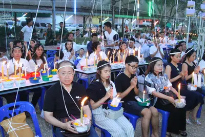 ประมวลภาพพิธีพุทธาภิเษกและสวดภาณยักษ์ วัดจุฬามณี ปี ๒๕๕๙