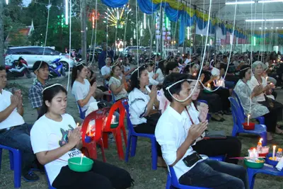 ประมวลภาพพิธีพุทธาภิเษกและสวดภาณยักษ์ วัดจุฬามณี ปี ๒๕๕๙