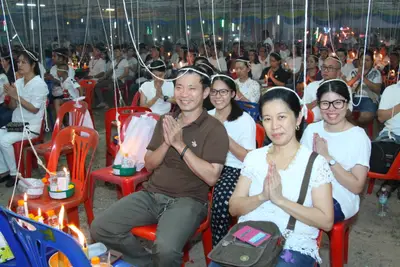 ประมวลภาพพิธีพุทธาภิเษกและสวดภาณยักษ์ วัดจุฬามณี ปี ๒๕๕๙