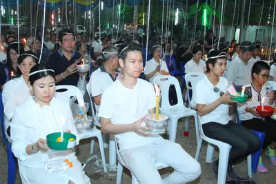 ประมวลภาพพิธีพุทธาภิเษกและสวดภาณยักษ์ วัดจุฬามณี ปี ๒๕๕๙
