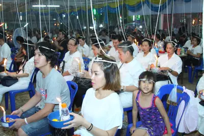 ประมวลภาพพิธีพุทธาภิเษกและสวดภาณยักษ์ วัดจุฬามณี ปี ๒๕๕๙