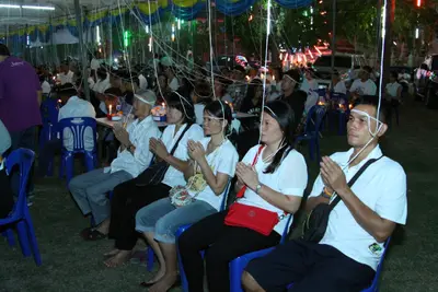 ประมวลภาพพิธีพุทธาภิเษกและสวดภาณยักษ์ วัดจุฬามณี ปี ๒๕๕๙