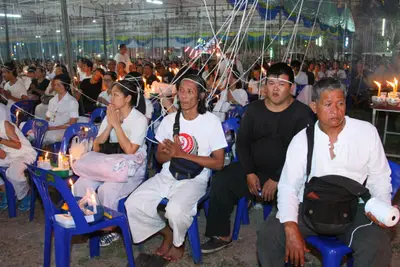 ประมวลภาพพิธีพุทธาภิเษกและสวดภาณยักษ์ วัดจุฬามณี ปี ๒๕๕๙