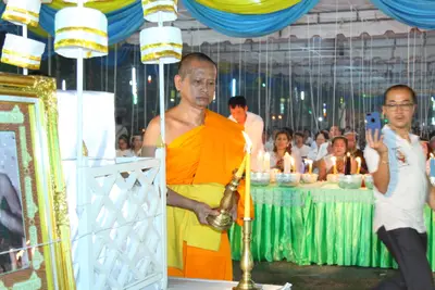 ประมวลภาพพิธีพุทธาภิเษกและสวดภาณยักษ์ วัดจุฬามณี ปี ๒๕๕๙