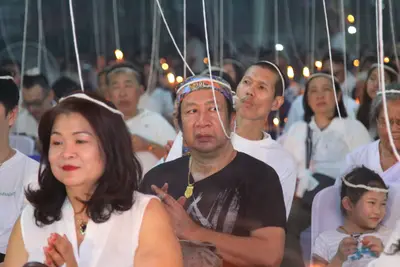 ประมวลภาพพิธีพุทธาภิเษกและสวดภาณยักษ์ วัดจุฬามณี ปี ๒๕๕๙