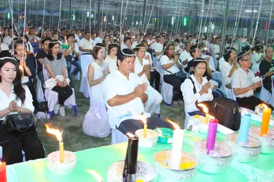 ประมวลภาพพิธีพุทธาภิเษกและสวดภาณยักษ์ วัดจุฬามณี ปี ๒๕๕๙
