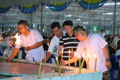 ประมวลภาพพิธีพุทธาภิเษกและสวดภาณยักษ์ วัดจุฬามณี ปี ๒๕๕๙
