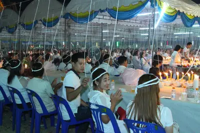 ประมวลภาพพิธีพุทธาภิเษกและสวดภาณยักษ์ วัดจุฬามณี ปี ๒๕๕๙