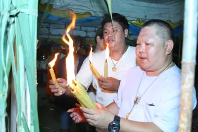 ประมวลภาพพิธีพุทธาภิเษกและสวดภาณยักษ์ วัดจุฬามณี ปี ๒๕๕๙