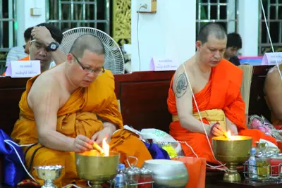 ประมวลภาพพิธีพุทธาภิเษกและสวดภาณยักษ์ วัดจุฬามณี ปี ๒๕๕๙