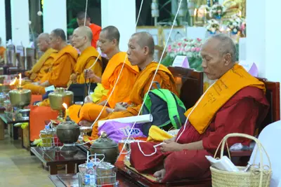 ประมวลภาพพิธีพุทธาภิเษกและสวดภาณยักษ์ วัดจุฬามณี ปี ๒๕๕๙