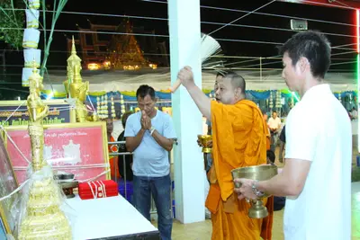 ประมวลภาพพิธีพุทธาภิเษกและสวดภาณยักษ์ วัดจุฬามณี ปี ๒๕๕๙