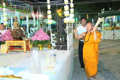 ประมวลภาพพิธีพุทธาภิเษกและสวดภาณยักษ์ วัดจุฬามณี ปี ๒๕๕๙