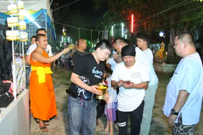 ประมวลภาพพิธีพุทธาภิเษกและสวดภาณยักษ์ วัดจุฬามณี ปี ๒๕๕๙