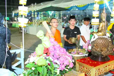 ประมวลภาพพิธีพุทธาภิเษกและสวดภาณยักษ์ วัดจุฬามณี ปี ๒๕๕๙
