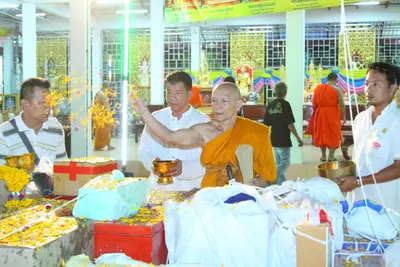 ประมวลภาพพิธีพุทธาภิเษกและสวดภาณยักษ์ วัดจุฬามณี ปี ๒๕๕๙