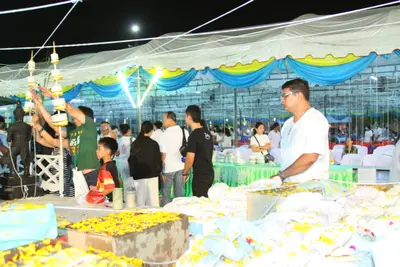 ประมวลภาพพิธีพุทธาภิเษกและสวดภาณยักษ์ วัดจุฬามณี ปี ๒๕๕๙