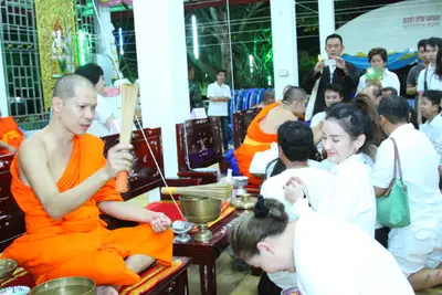 ประมวลภาพพิธีพุทธาภิเษกและสวดภาณยักษ์ วัดจุฬามณี ปี ๒๕๕๙