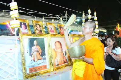 ประมวลภาพพิธีพุทธาภิเษกและสวดภาณยักษ์ วัดจุฬามณี ปี ๒๕๕๙