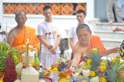 ประมวลภาพพิธีมหาพุทธาภิเษก–เทวาภิเษก วัดจุฬามณี ปี ๒๕๕๙