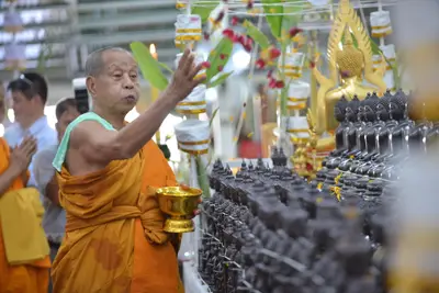 ประมวลภาพพิธีมหาพุทธาภิเษก–เทวาภิเษก วัดจุฬามณี ปี ๒๕๕๙