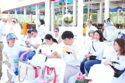 ประมวลภาพพิธีหล่อองค์ท้าวเวสสุวรรณองค์ใหญ่ วัดจุฬามณี ปี ๒๕๖๐