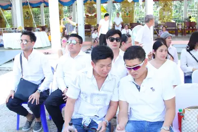 ประมวลภาพพิธีหล่อองค์ท้าวเวสสุวรรณองค์ใหญ่ วัดจุฬามณี ปี ๒๕๖๐