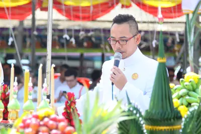 ประมวลภาพพิธีหล่อองค์ท้าวเวสสุวรรณองค์ใหญ่ วัดจุฬามณี ปี ๒๕๖๐