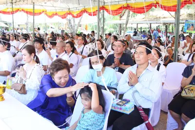 ประมวลภาพพิธีหล่อองค์ท้าวเวสสุวรรณองค์ใหญ่ วัดจุฬามณี ปี ๒๕๖๐