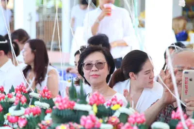 ประมวลภาพพิธีหล่อองค์ท้าวเวสสุวรรณองค์ใหญ่ วัดจุฬามณี ปี ๒๕๖๐