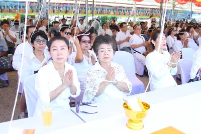 ประมวลภาพพิธีหล่อองค์ท้าวเวสสุวรรณองค์ใหญ่ วัดจุฬามณี ปี ๒๕๖๐