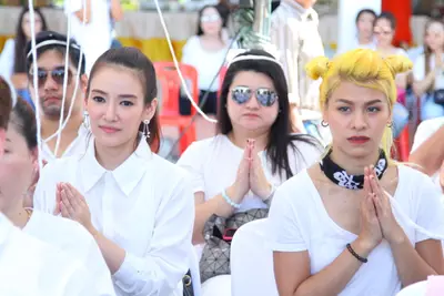 ประมวลภาพพิธีหล่อองค์ท้าวเวสสุวรรณองค์ใหญ่ วัดจุฬามณี ปี ๒๕๖๐