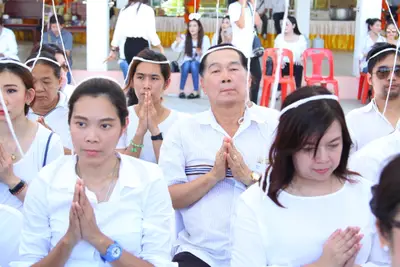 ประมวลภาพพิธีหล่อองค์ท้าวเวสสุวรรณองค์ใหญ่ วัดจุฬามณี ปี ๒๕๖๐